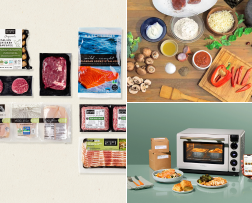 Meal Delivery Made Easy cover photo collage