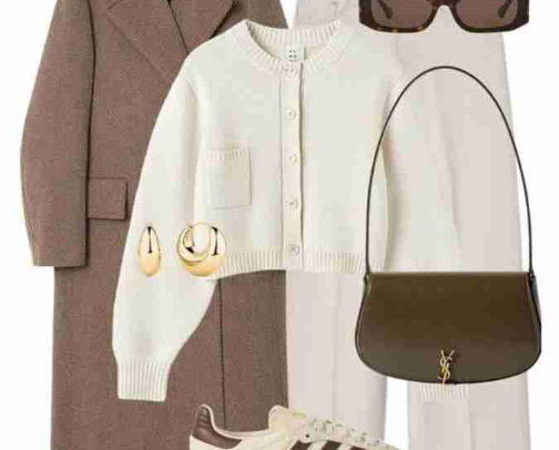 🧥  Whispers of Winter: The Beige Edit cover photo collage