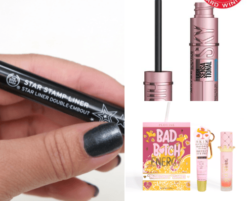 In my make up bag cover photo collage