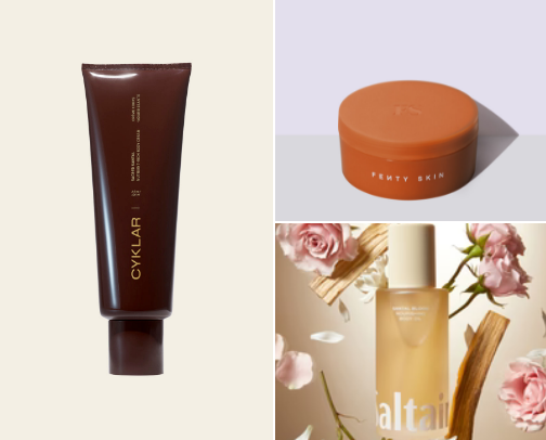Glow All Over: Body Lotions, Creams & Oils for Soft, Radiant Skin cover photo collage