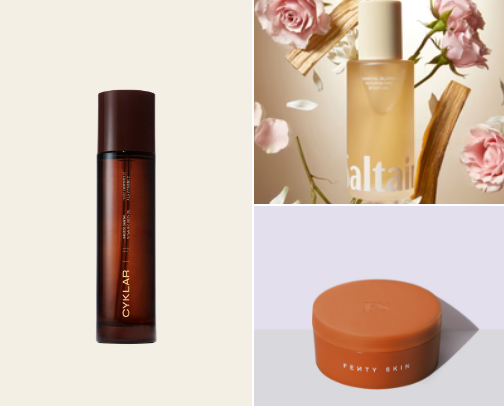 Glow All Over: Body Lotions, Creams & Oils for Soft, Radiant Skin cover photo collage