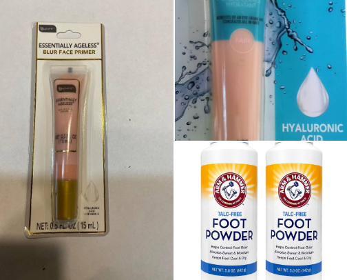 Beauty Products cover photo collage