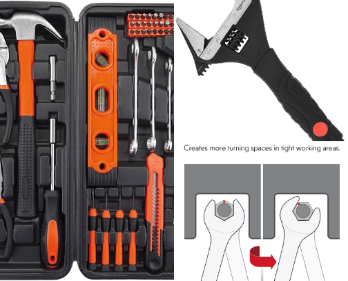 Tools Gallore / DIY cover photo collage