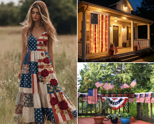 All Things 4th Of July cover photo collage