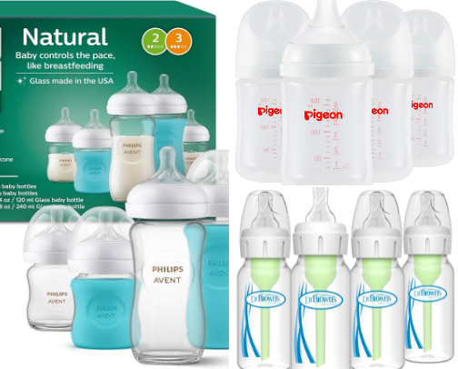 🍼 Baby Bottles for Breastfed Babies cover photo collage