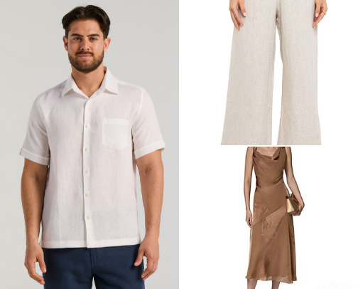 "Cyprus closet": Clothes that survive sun + work cover photo collage