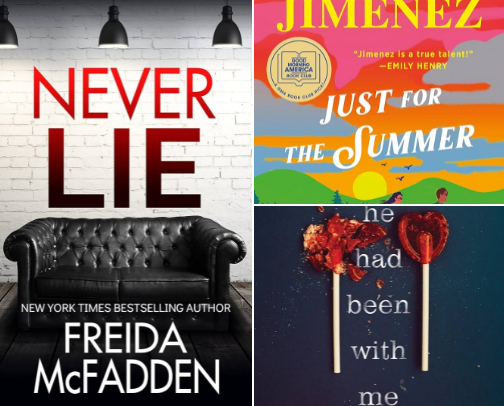 My 4 star ⭐️ reads from 2025! cover photo collage