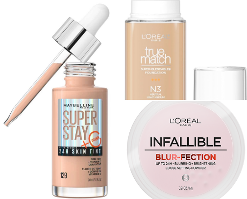 Affordable Makeup that preforms like it's high-end! cover photo collage