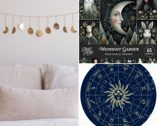 Witchy Home Decor cover photo collage