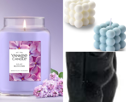 Aesthetic Candles for Cozy Vibes cover photo collage