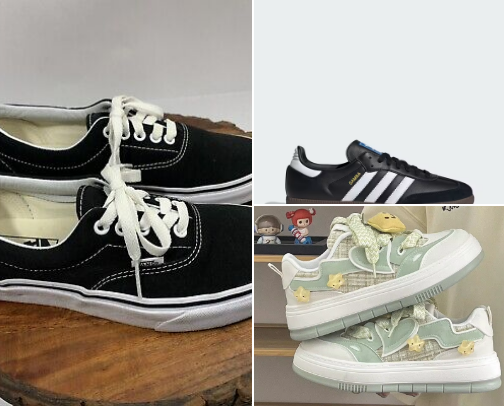 Shoes / Sandals cover photo collage