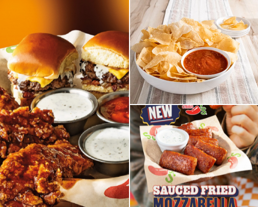 Food Recommendations at Chili's! cover photo collage