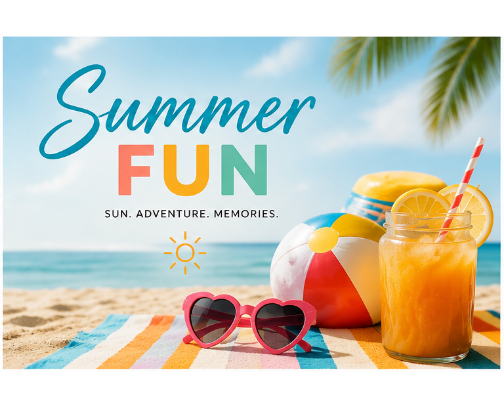 Summer Fun ✨ cover photo collage