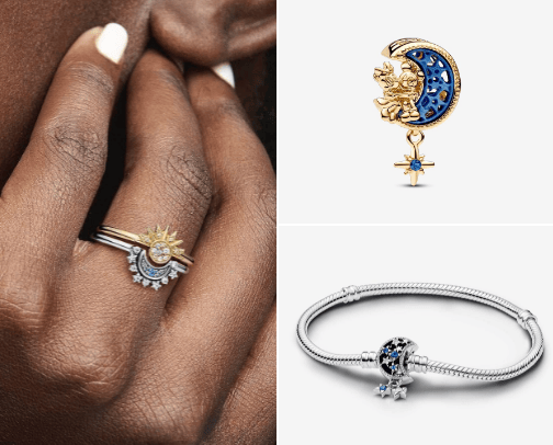 The power of jewelries cover photo collage