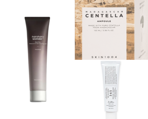 Korean skincare for acne prone skin cover photo collage