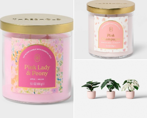 Pink Home Decor: 15 Target Favorites cover photo collage