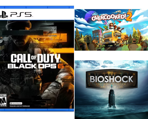 Games cover photo collage
