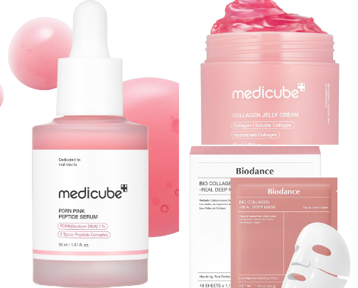 skin care cover photo collage