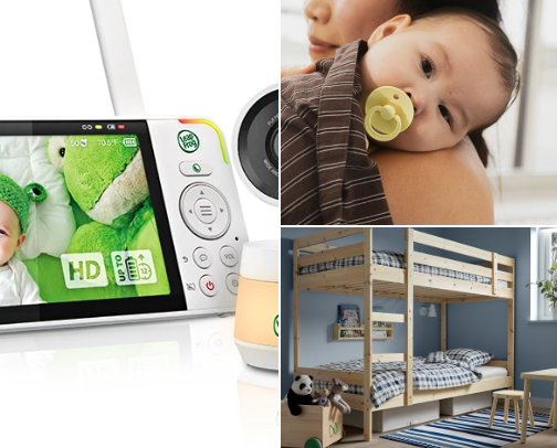 Baby to Toddler: Helpful Items Along The Journey cover photo collage