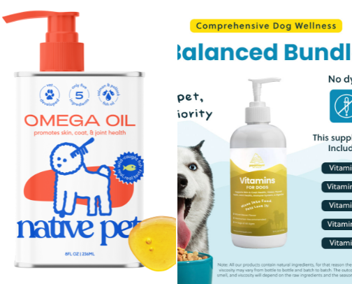 Dog Supplements cover photo collage