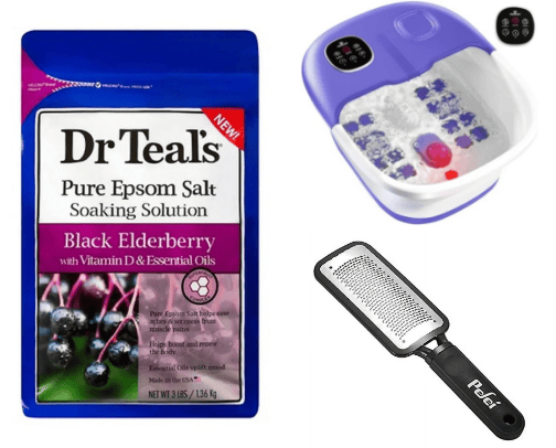 Pedicure Essentials cover photo collage