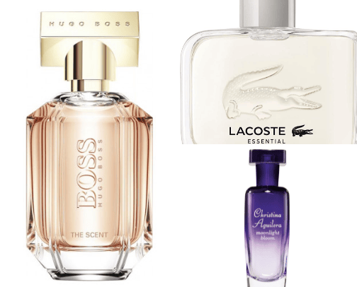 Woman parfumes best of bests cover photo collage