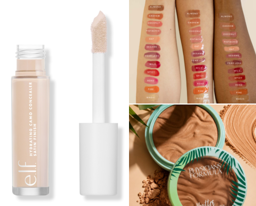 a couple things you'd find in my makeup bag👛 cover photo collage