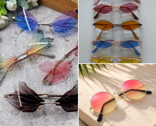 Glasses and Shades cover photo collage