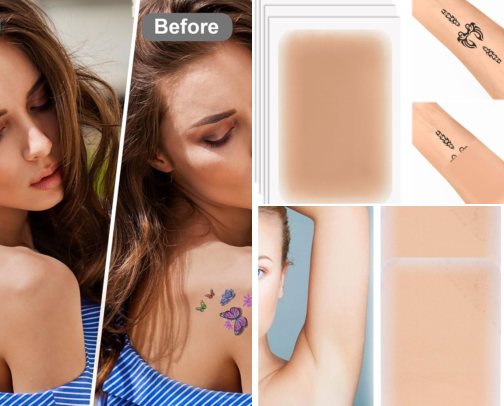 Top 10 Tattoo Cover Up Patches cover photo collage