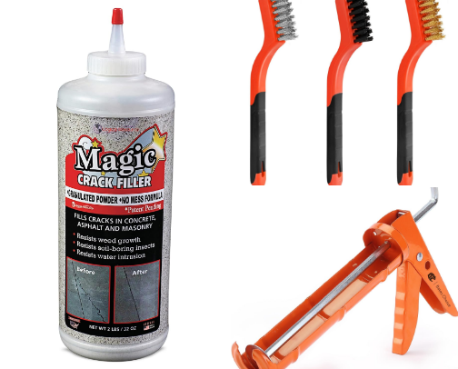 Concrete & Driveway Repair Essentials I Actually Use cover photo collage