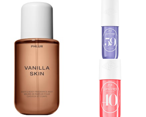 My perfume tray cover photo collage