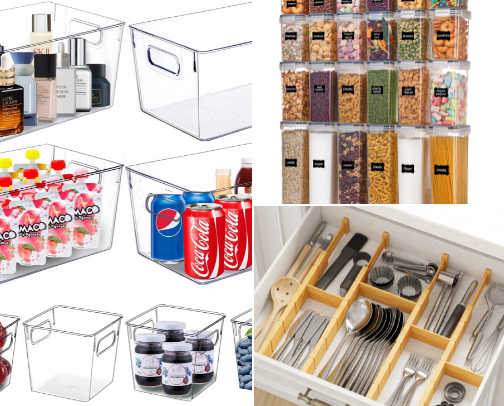 Amazon Home Organization Finds cover photo collage