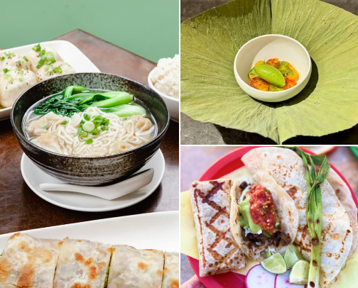 Must-Try Restaurants in Los Angeles: From Street-Style Eats to Sky-High Luxury cover photo collage