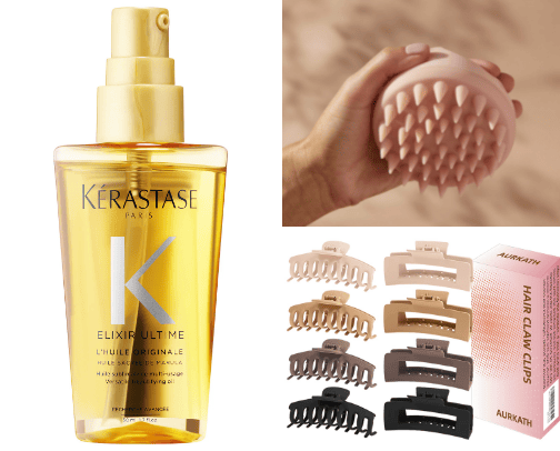 Haircare cover photo collage