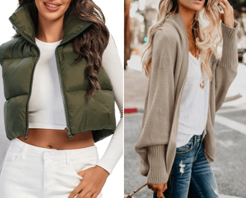 Winter outfits cover photo collage