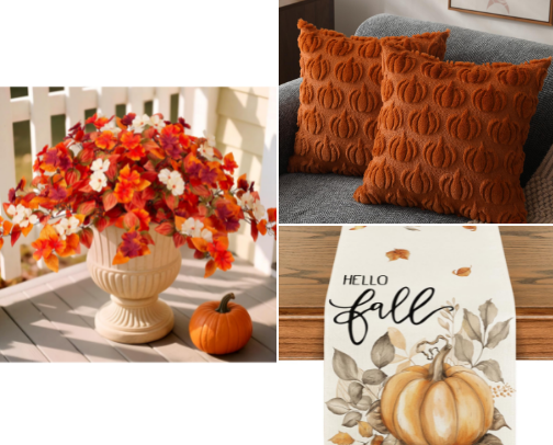 Fall decorations I need cover photo collage
