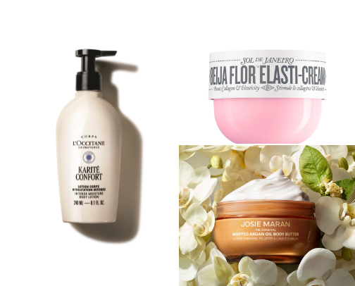 Body care that i don’t gate keep 🧴🔓 cover photo collage