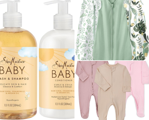 New baby must haves! cover photo collage