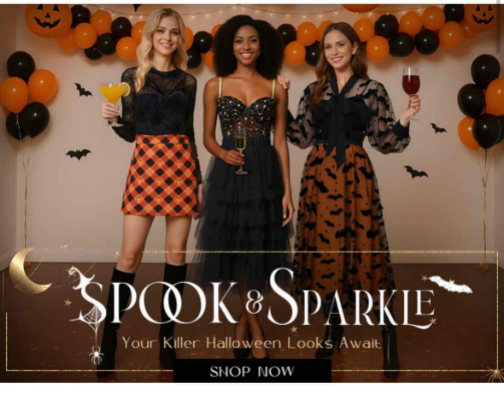🕷️CHICWISH Halloweenen🕷️ cover photo collage