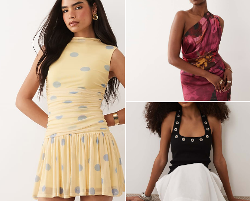The Trend Report: Best for the latest ASOS drops and "it" pieces. cover photo collage