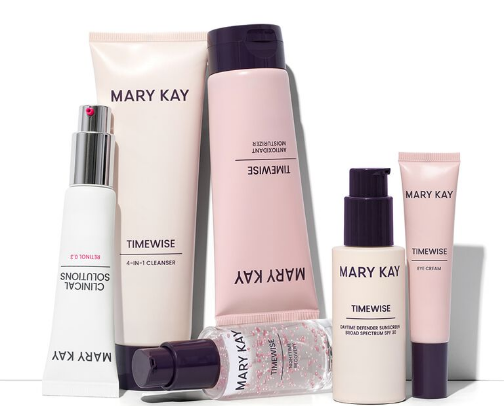 Mary key cosmetics cover photo collage