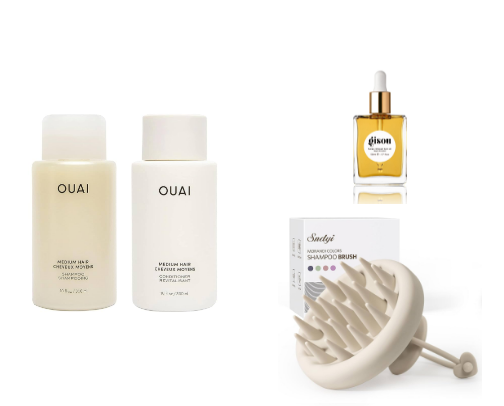 the BEST hair care🎀 cover photo collage