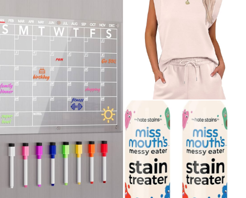 Mom’s School Year Survival Items cover photo collage