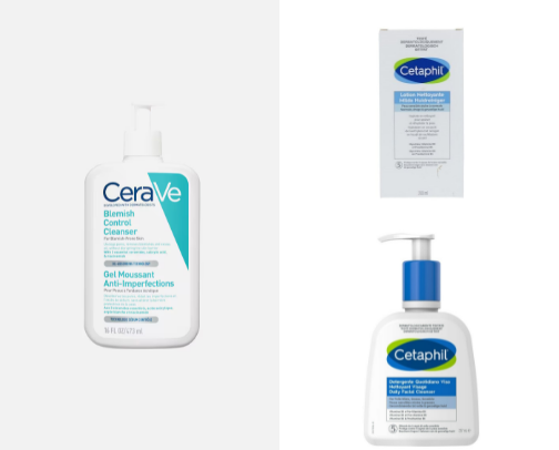 best cleansers for teenage girls🙌 cover photo collage