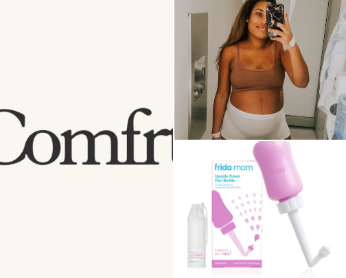 Postpartum or Surviving a Miscarriage cover photo collage