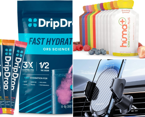 Road trip must-haves cover photo collage