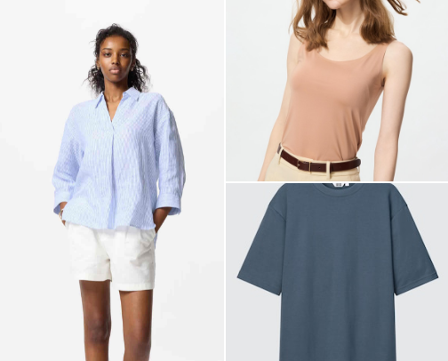 My Uniqlo Summer Essentials 👗 cover photo collage