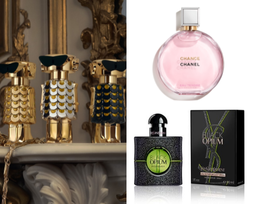 Signature scent era ✨💜 cover photo collage