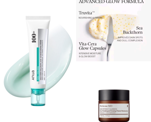 Skincare absolute must haves ✨ cover photo collage