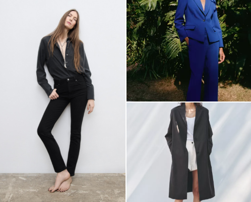 Clothing cover photo collage